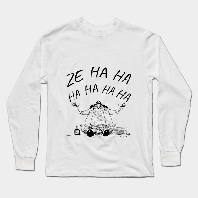 Teach's laughter Long Sleeve T-Shirt by imrebellion